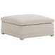 Colony Ecru Upholstered Bumper Ottoman