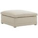 Colony Oatmeal Upholstered Bumper Ottoman