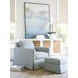 Beach Blue Upholstered Club Chair