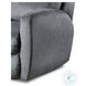 Primo Cyber Space Charcoal Power Headrest Rocker Recliner with SoCozi Massage