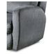 Primo Cyber Space Charcoal Power Headrest Rocker Recliner with SoCozi Massage