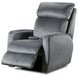 Primo Cyber Space Charcoal Power Headrest Rocker Recliner with SoCozi Massage