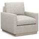 Meadow View Gray Upholstered Swivel Chair