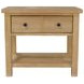 Emilia Natural Platform Bedroom Set