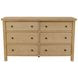 Emilia Natural Platform Bedroom Set
