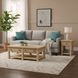 Emilia Natural Rectangular Coffee Table
