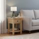 Emilia Natural Rectangular End Table