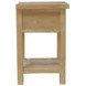 Emilia Natural Rectangular End Table