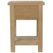 Emilia Natural Rectangular End Table