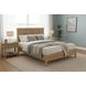 Emilia Natural King Platform Bed