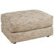 Millington Beige and Brown Upholstered Rectangular Ottoman by Barclay Butera