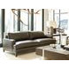 Horizon Chocolate 88" Leather Upholstered Sofa