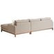 Horizon Beige 110" Upholstered LAF Sectional