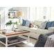 Shaws Cove White Upholstered 106" Sofa