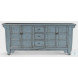 Crafton Blue 3 Drawer Sideboard