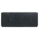 Larson Carbon Black 4 Glass Door Buffet
