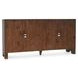 Troy Suede Brown 4 Door Buffet
