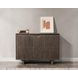 Roya Toasted Brown 2 Door Accent Cabinet