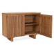 Roya Tawny Brown 2 Door Accent Cabinet