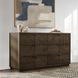 Santa Clara Toasted Brown 6 Drawer Dresser