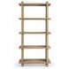 Karlla Natural Clay Bookshelf