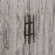 Lisbon Timeworn Cream and Travertine 4 Door Buffet