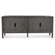 Elodie Black and Natural 4 Door Buffet