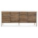 Elodie Beige and Natural 4 Door Buffet