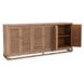 Jolen Distressed Brown 6 Door Buffet