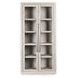 Bradley Coastal White 2 Glass Display Cabinet