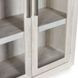 Bradley Coastal White 2 Glass Display Cabinet