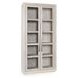Bradley Coastal White 2 Glass Display Cabinet