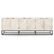 Flint Coastal White 6 Door Buffet