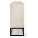 Flint Coastal White 6 Door Buffet