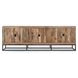 Flint Coastal White 6 Door Buffet