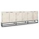 Flint Coastal White 6 Door Buffet