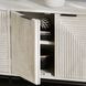 Flint Coastal White 6 Door Buffet