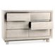 Reece Seashell White Panel Bedroom Set