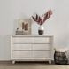 Reece Seashell White 6 Drawer Dresser