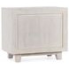 Reece Seashell White 2 Drawer Nightstand