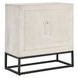 Flint Coastal White 2 Door Accent Cabinet