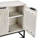 Flint Coastal White 2 Door Accent Cabinet