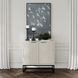 Flint Coastal White 2 Door Accent Cabinet