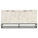 Flint Coastal White 4 Door Buffet