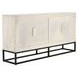 Flint Coastal White 4 Door Buffet
