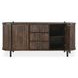 Redford Bark Brown 2 Door Accent Cabinet