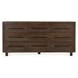 Jaxon Harvest Brown 9 Drawer Dresser