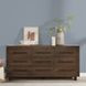 Jaxon Harvest Brown 9 Drawer Dresser
