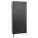 Nore Black 2 Glass Door Display Cabinet