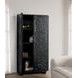 Albero Black 2 Door Tall Accent Cabinet